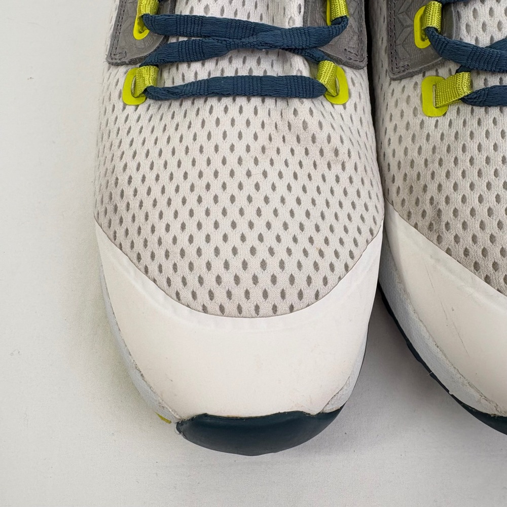 OluKai‎ Wailuku Mesh Athletic Running Sneakers Shoes Bright White Lagoon Size 11 - Picture 6 of 12